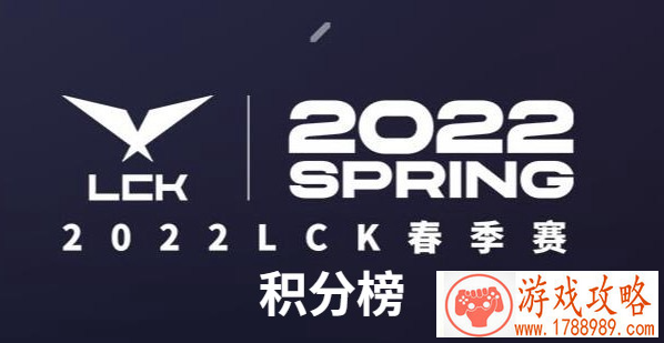 lck春季赛2022积分榜