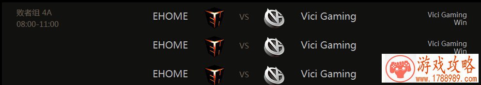 dota2ti58月7日ehome和VG