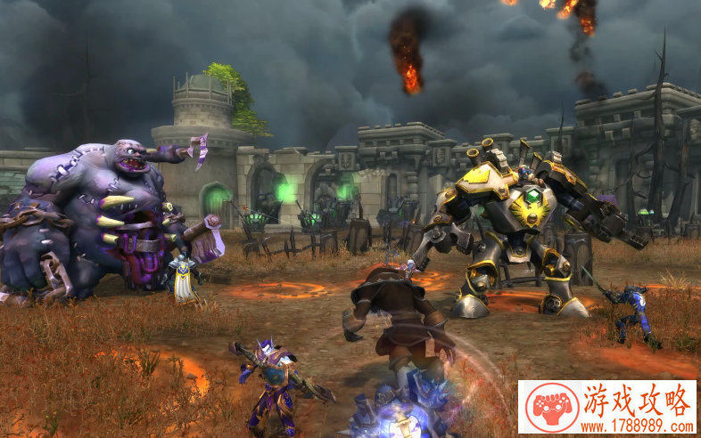 玩游戏的手机桌面